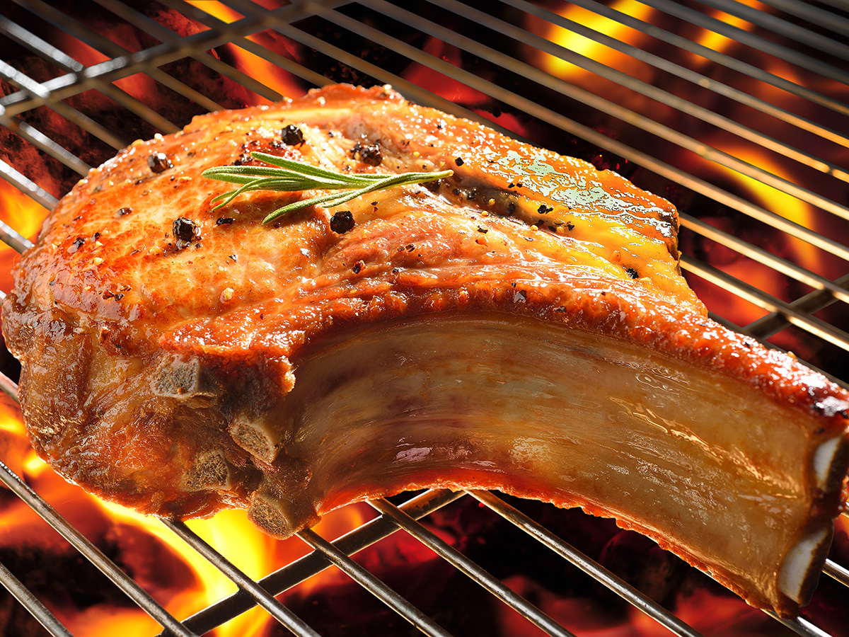 Recept Texas kotleta na grilu