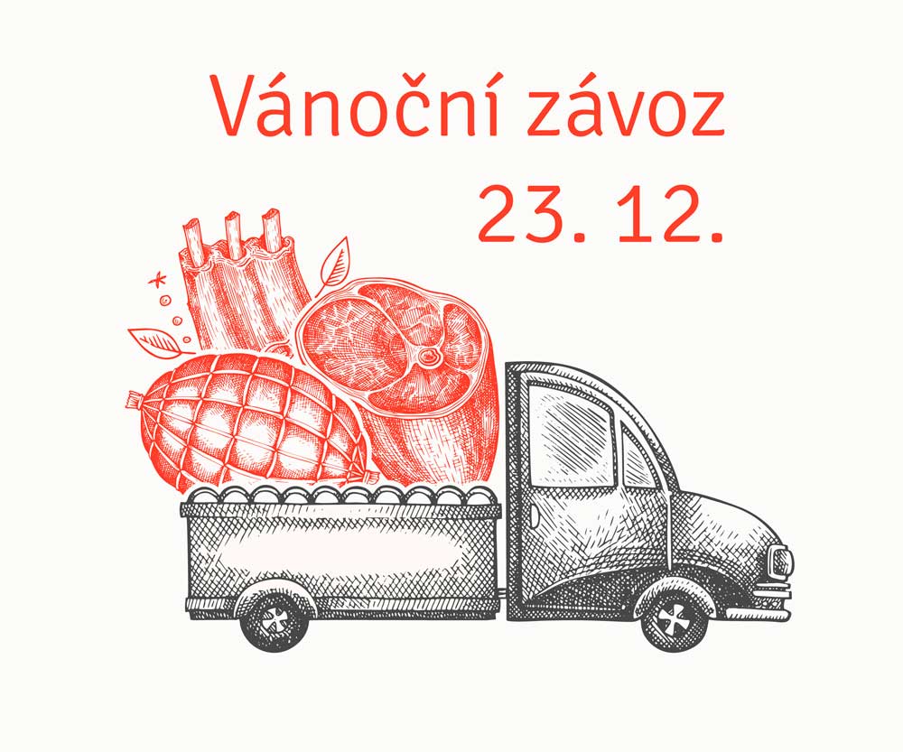 Vánoční závoz 23. 12.