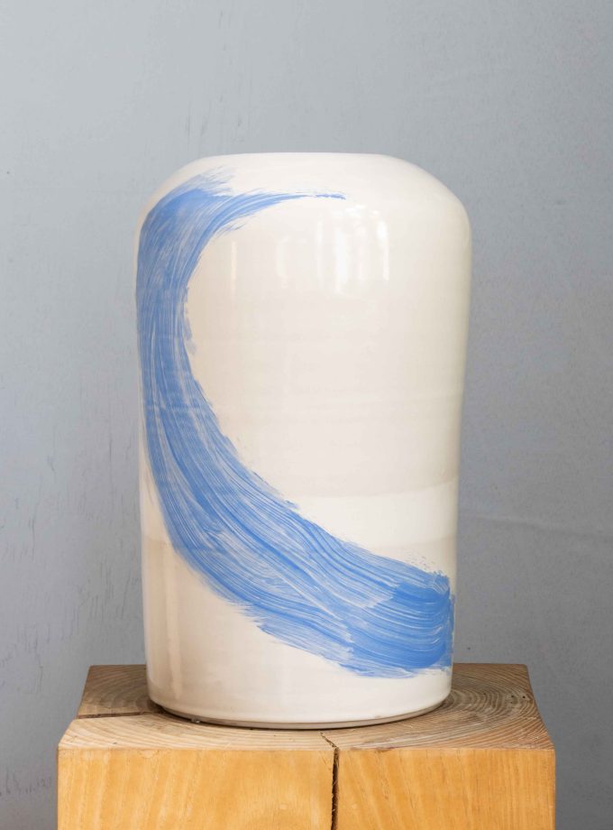 Wazon no.06 | BŁĘKIT | SPIEK CERAMICZNY